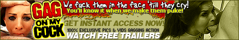 GAGONMYCOCK gag rreflex